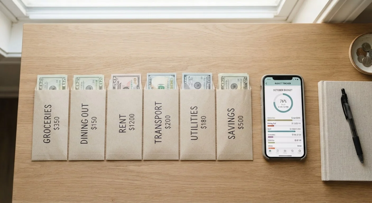 Cash Envelope System vs. Digital Spending Trackers