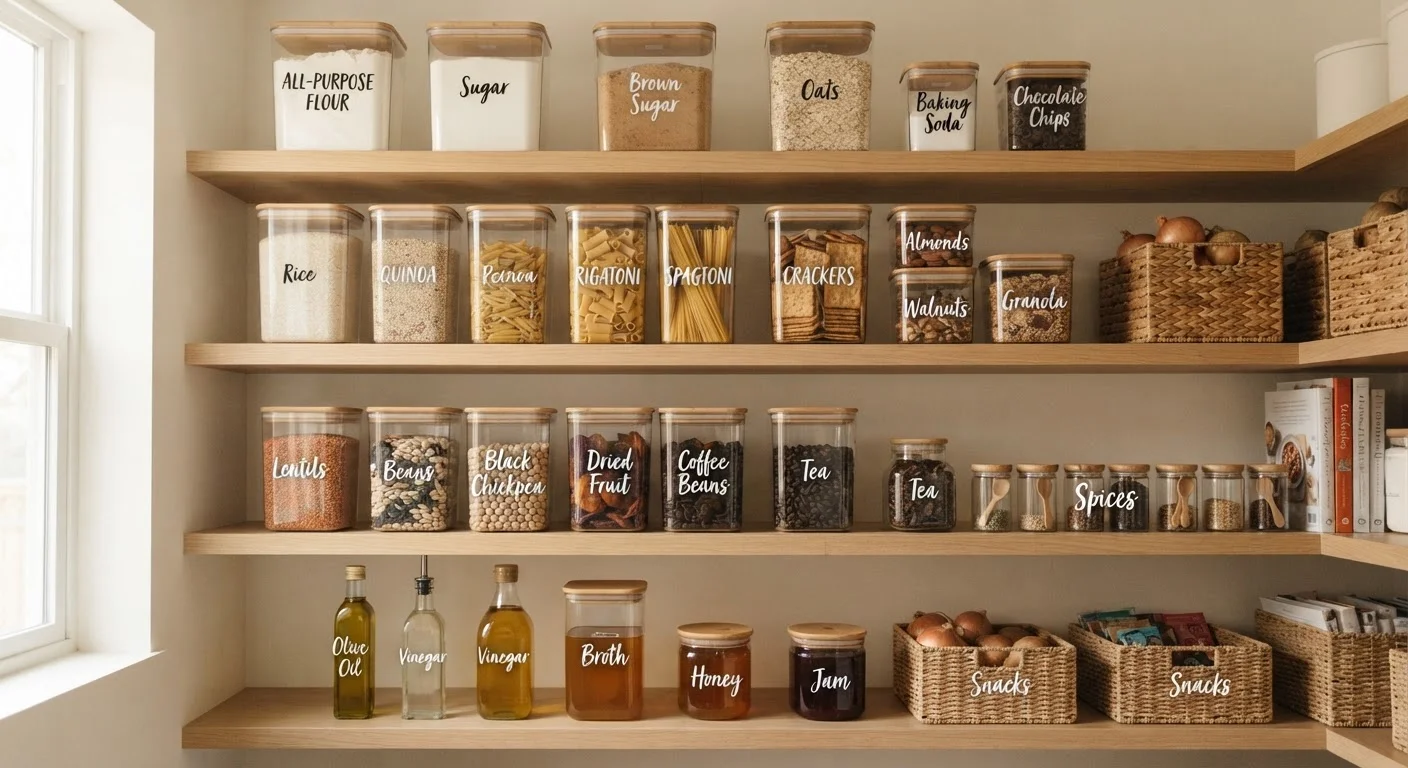 Container Labels vs. Category Labels: Choosing the Right System for Your Pantry