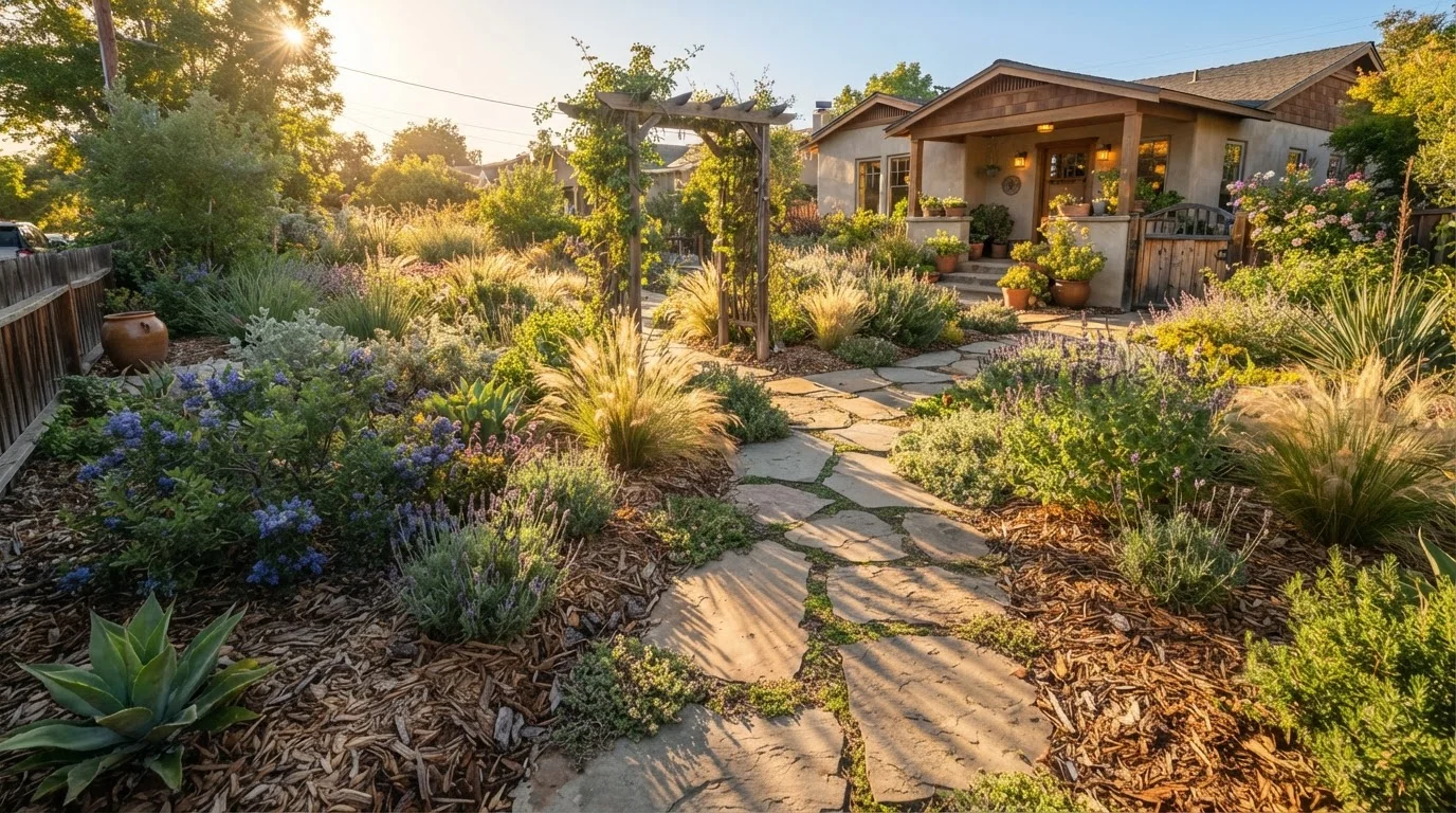 Drought-Tolerant Gardening: Principles for a Lower-Water Outdoor Space