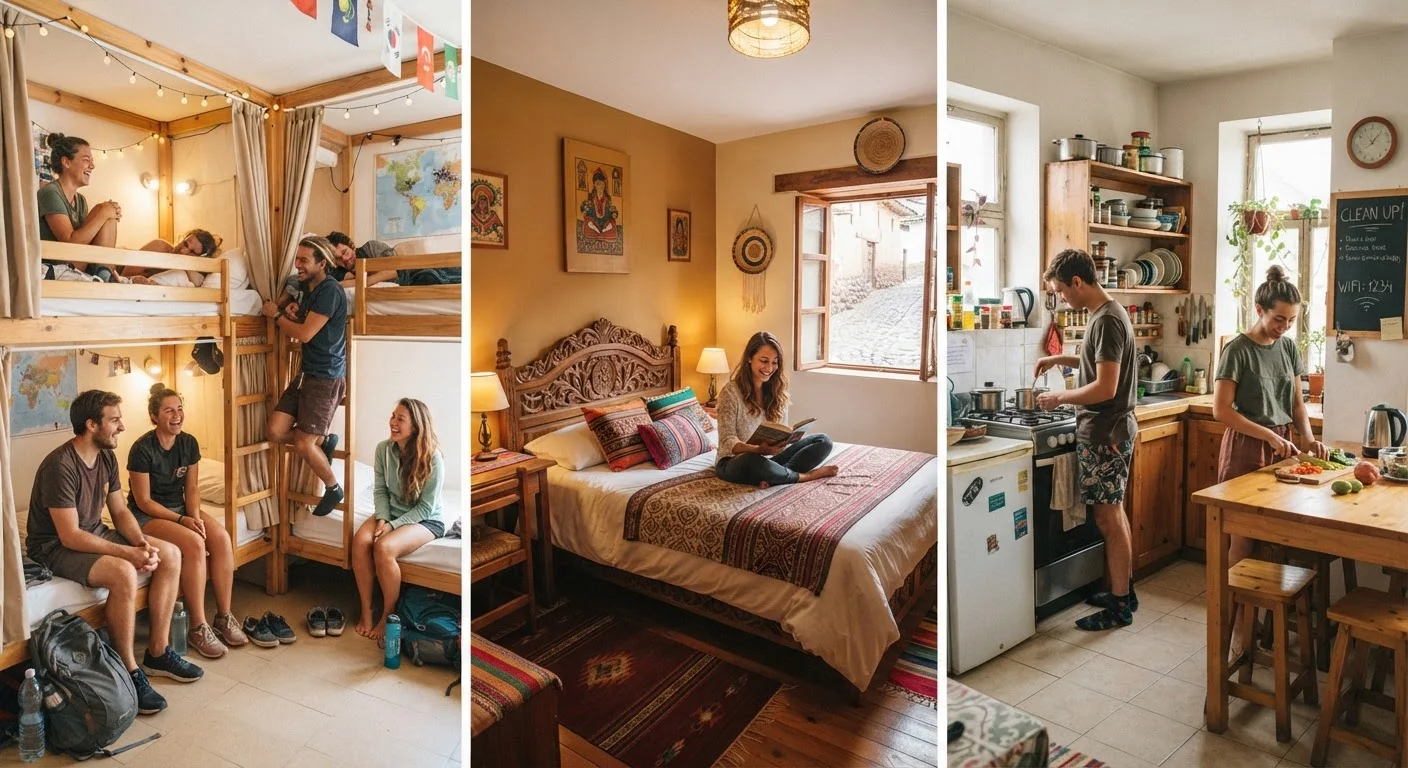 Hostels, Guesthouses, and Shared Apartments: Accommodation Trade-Offs Beyond the Nightly Rate