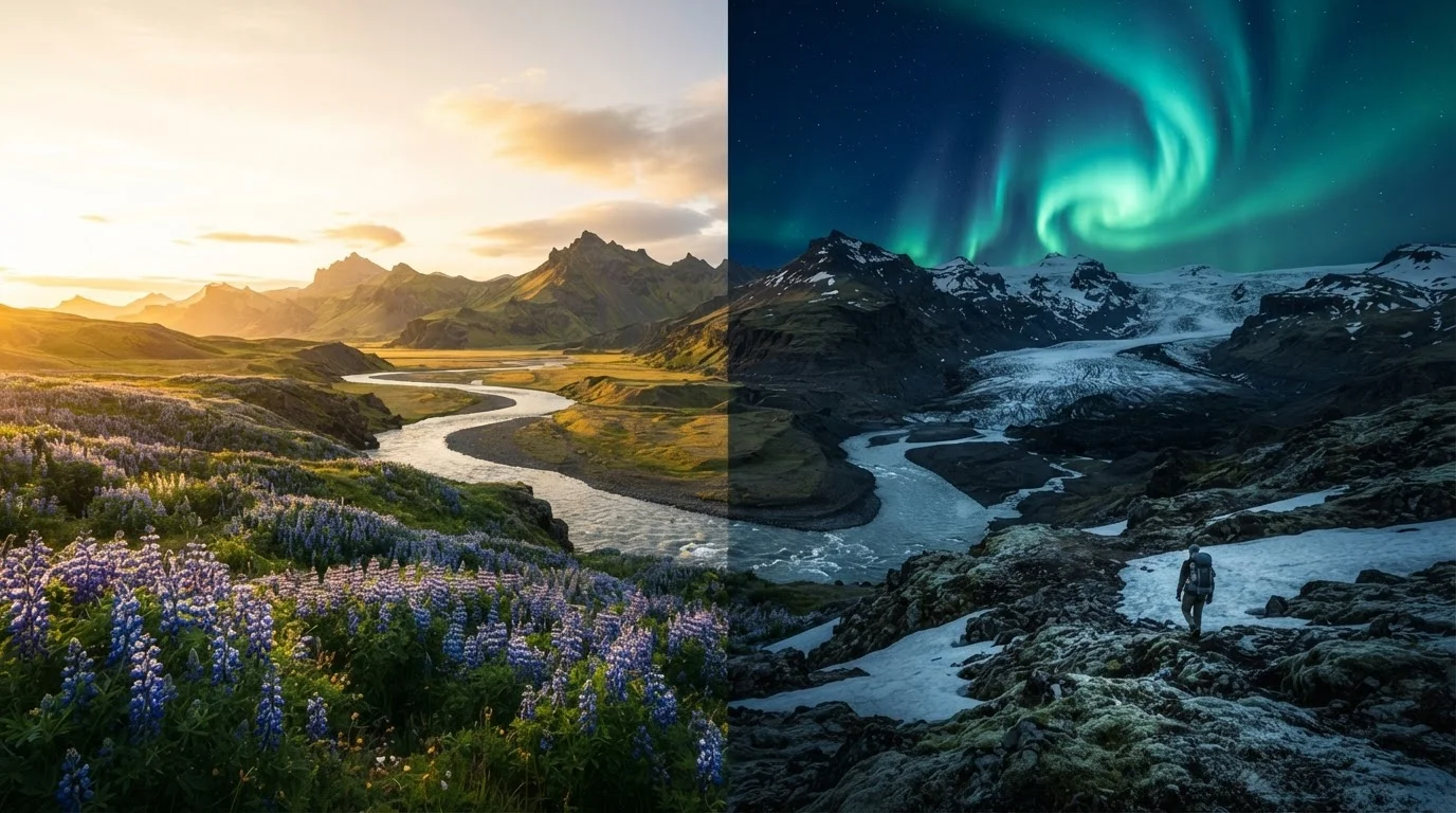 Iceland in Summer vs. Iceland in Winter: Two Very Different Countries