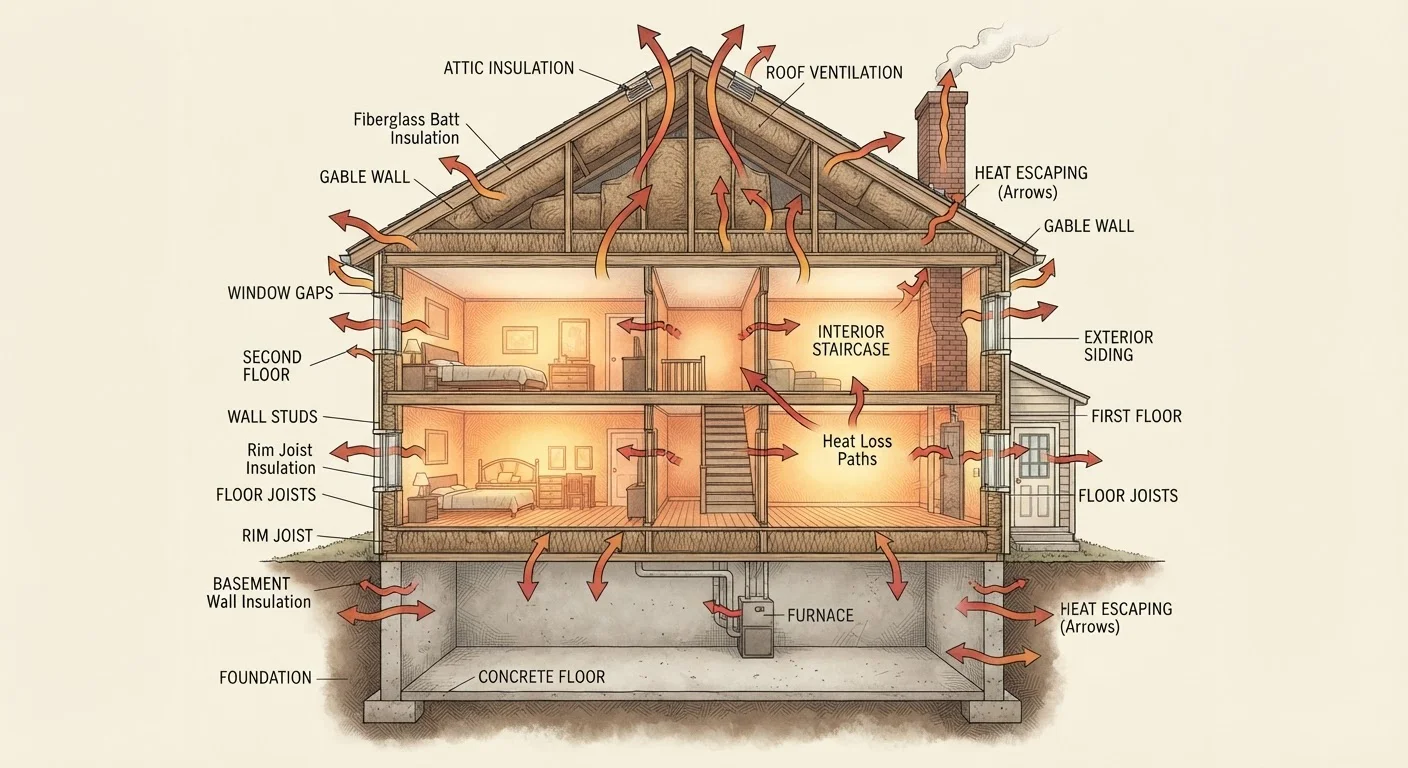 Insulating an Older Home: Where Heat Escapes and Where to Start