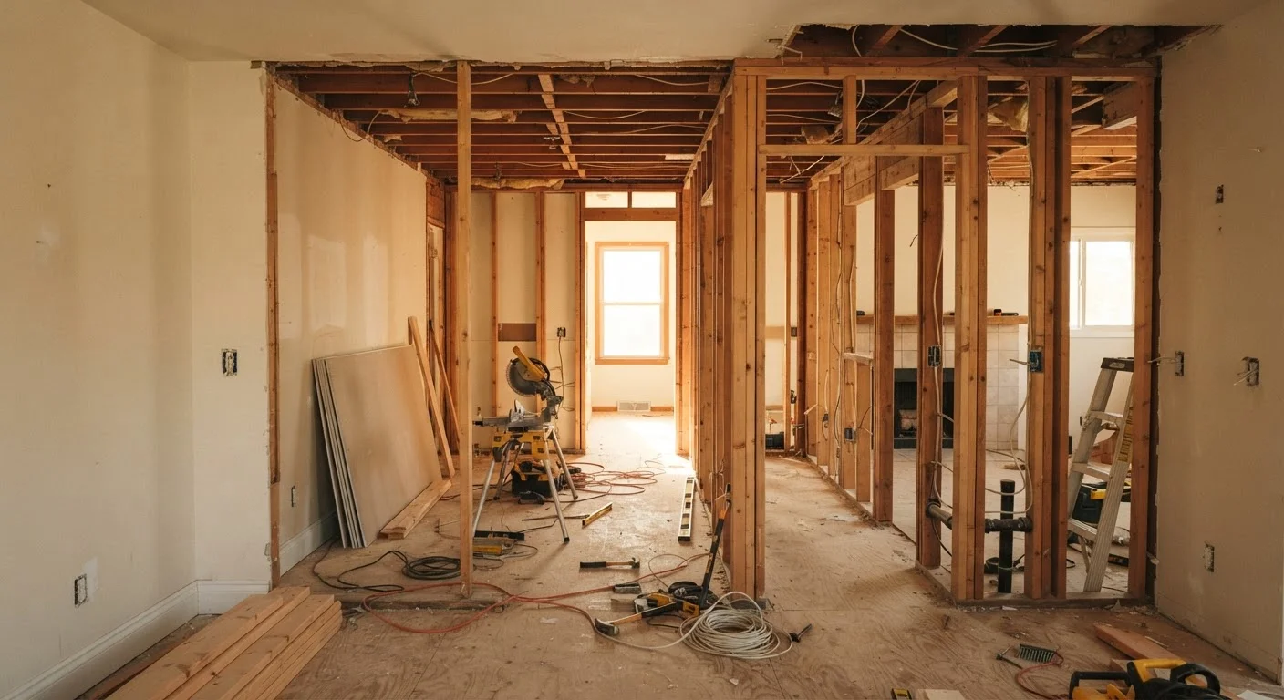 Load-Bearing vs. Partition Walls: What Homeowners Need to Know Before Demolition