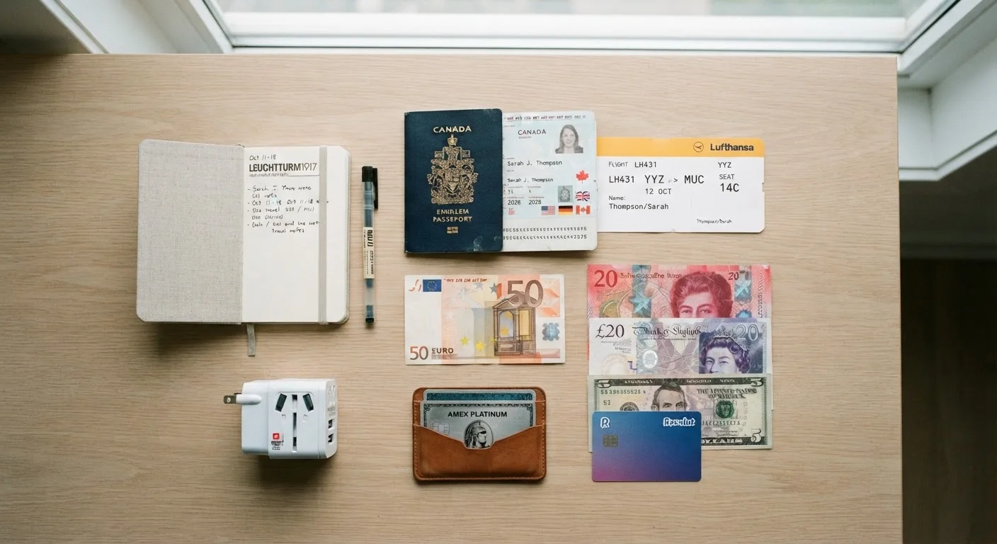 Pre-Trip Planning Checklist for First-Time International Travelers
