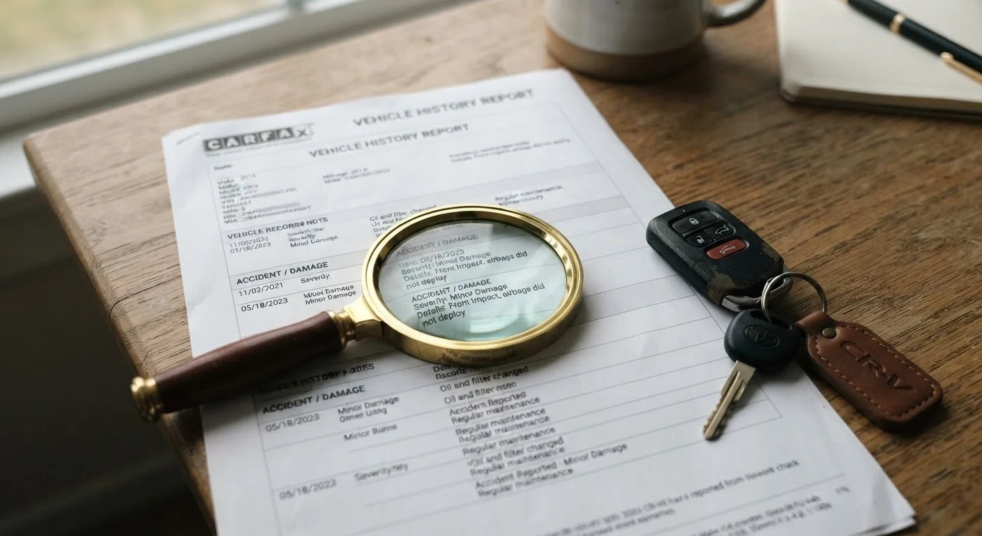 Reading a Vehicle History Report Without Getting Misled